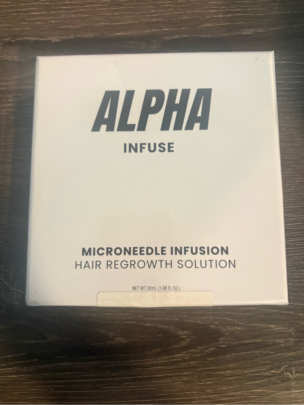 ALPHA Infuse Microneedle Infusion Hair Regrowth Solution - White